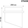 Встраиваемый светильник NOVOTECH BUTT 370436 NV-370436